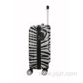 ABS PC rolling popular printed luggage